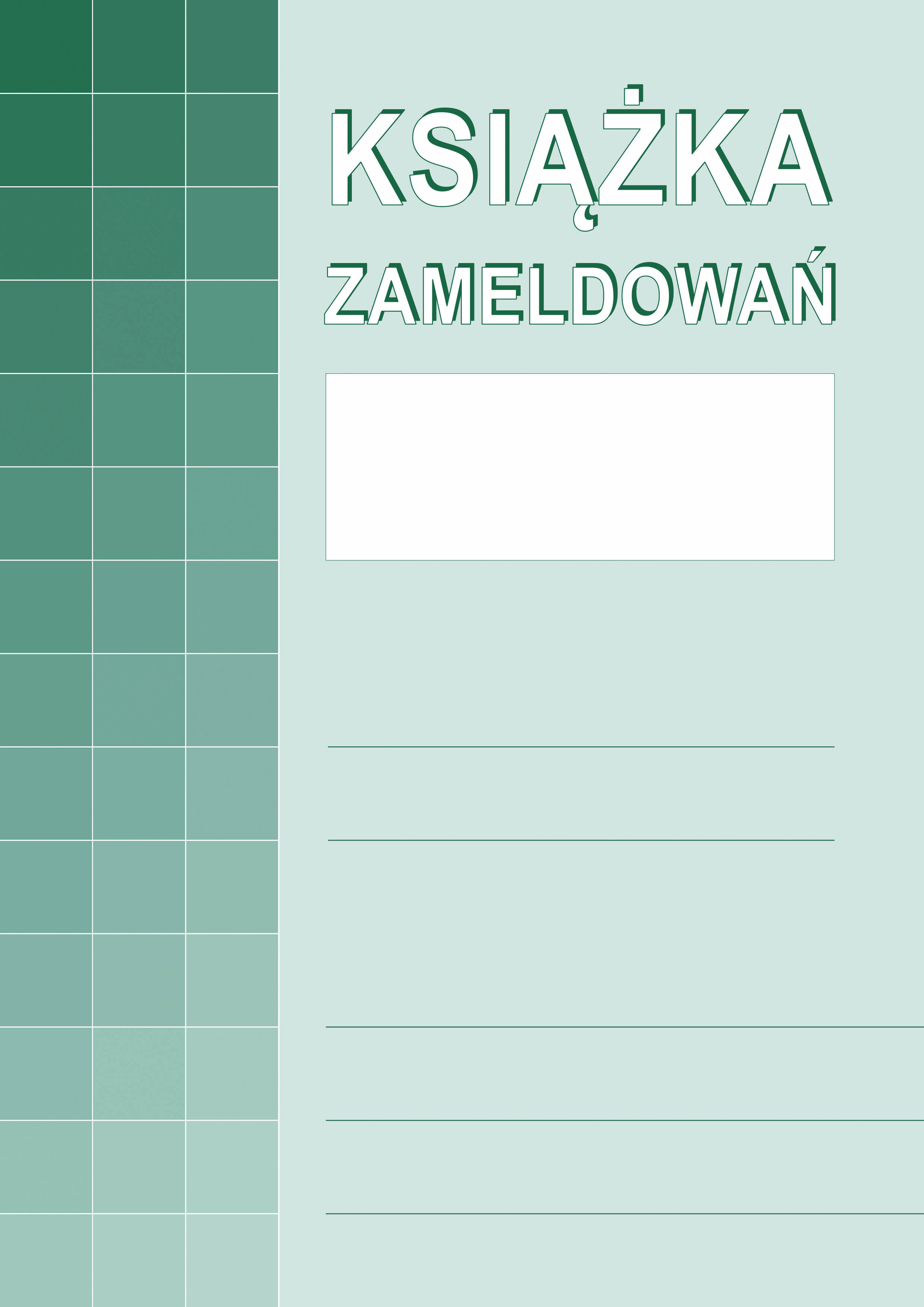 Książka zameldowań MiP 830-1 A4