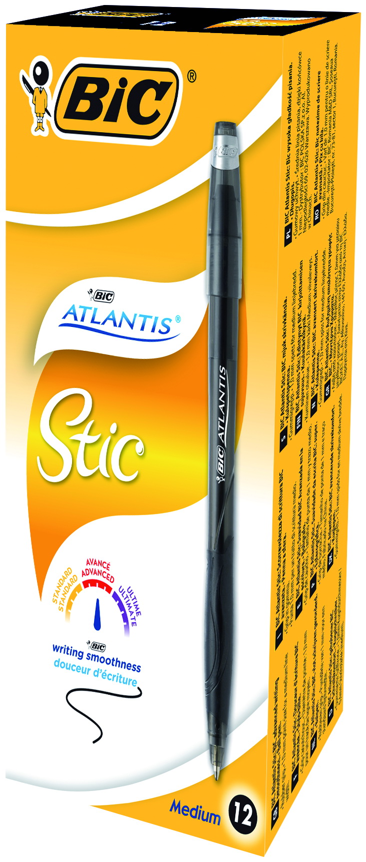 Długopis BIC Atlantis Stic czarny