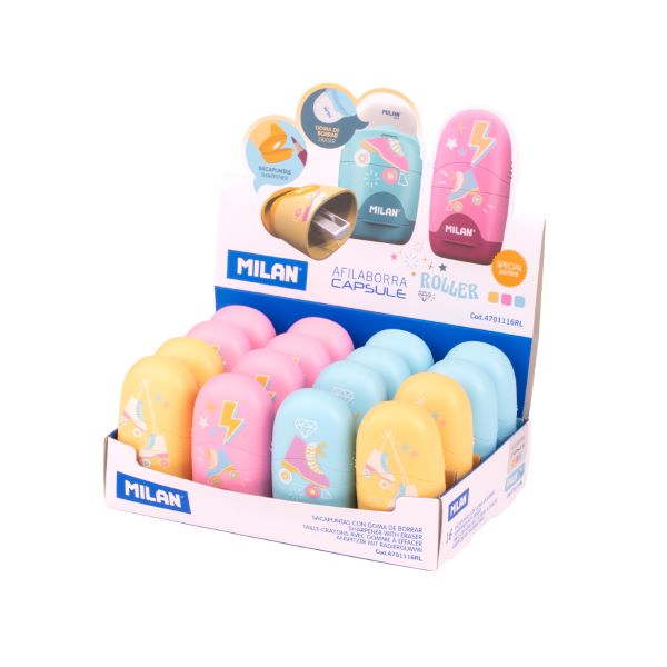 Temperówko - gumka Capsula Roller (1) 4701116RL Milan