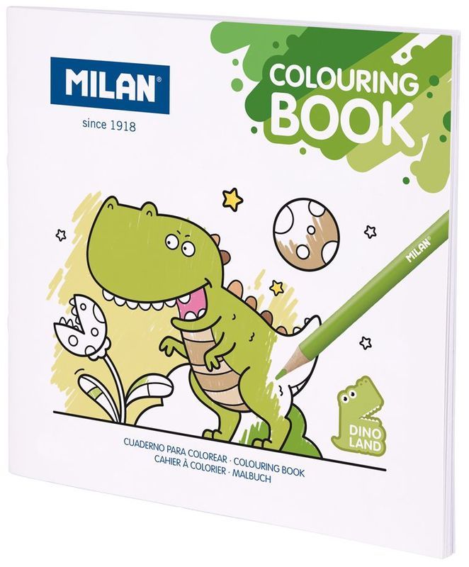 Kolorowanka Kraina dinozaurów 54218GC03 Milan