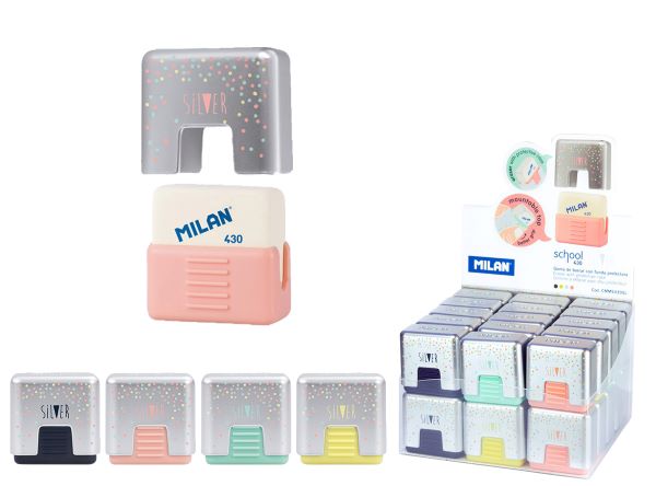 Gumka Milan School 430 silver S430SL