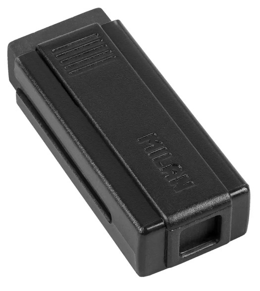 Gumka Office Shadow 320 czarna w etui CPMDW1320 Milan
