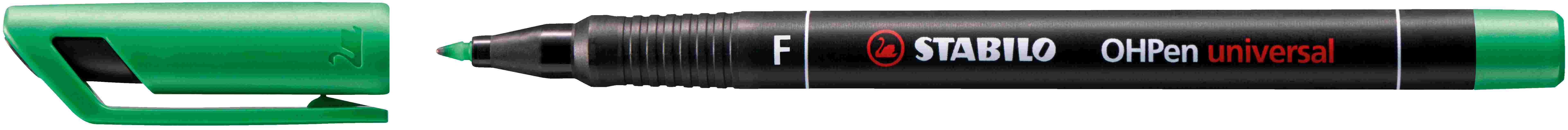 Foliopis Stabilo OHPEN zielony