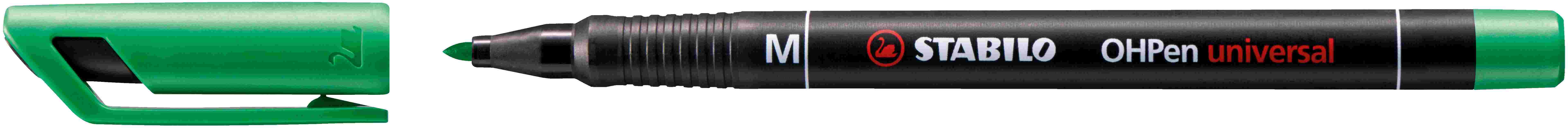 Foliopis Stabilo OHPEN zielony