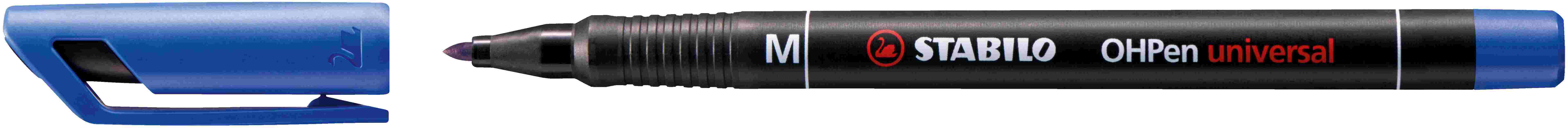 Foliopis Stabilo OHPEN niebieski