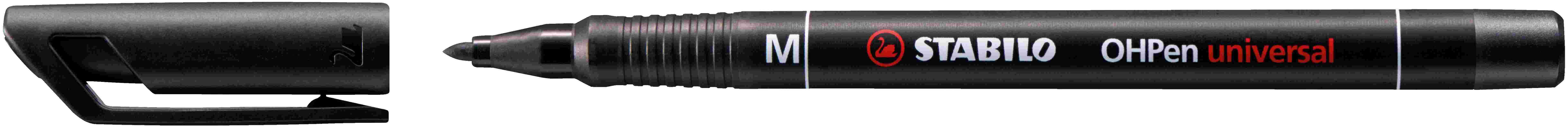Foliopis Stabilo OHPEN czarny
