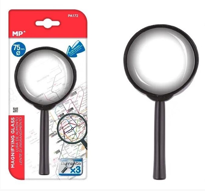 Lupa pow. x3 75mm PA172 MP