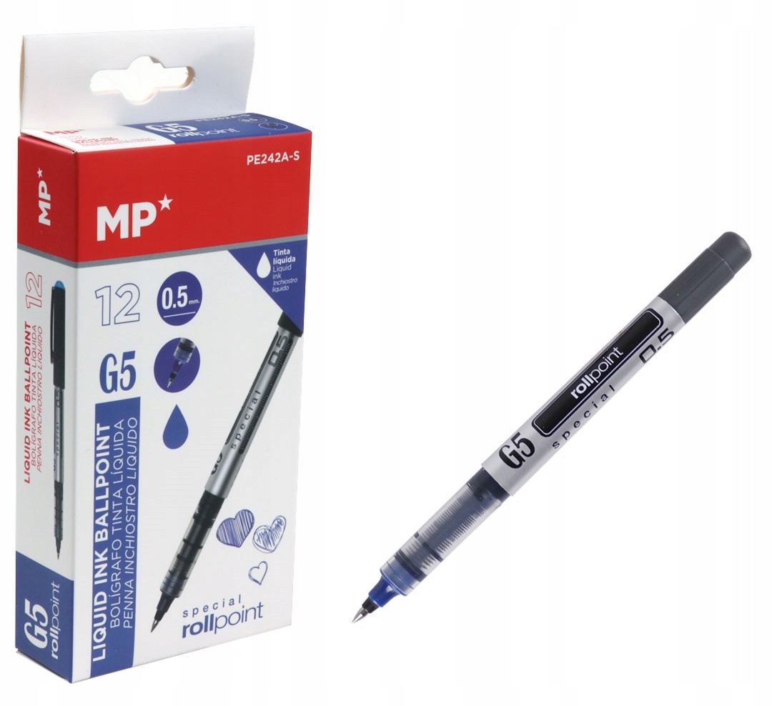 Cienkopis 0,5mm niebieski MP