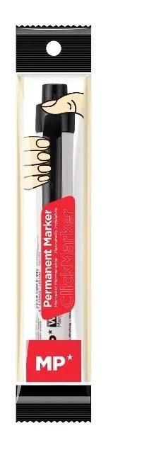 Marker do tablic czarny Click automatyczny 1,5mm MP