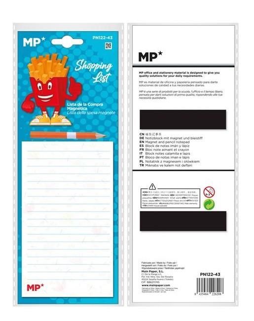 Notes magnetyczny na lodówkę z ołówkiem lista zakupów PN122-43 MP