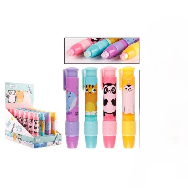 Gumka w pisaku wyciskana zwierzątka PG165 MP