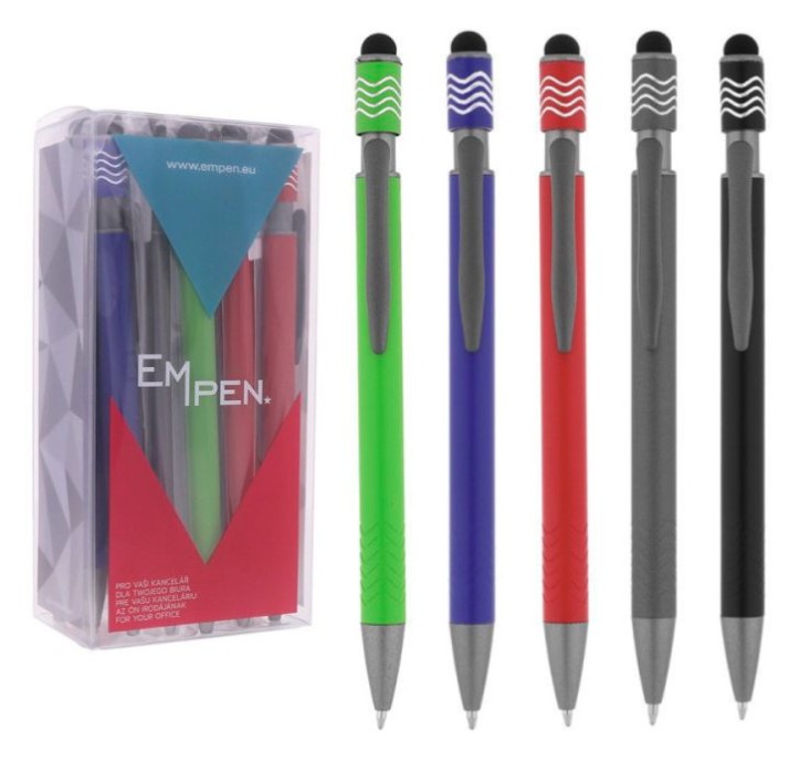 Długopis A02E.4562 do ekranów dotykowych antystresowy MPM