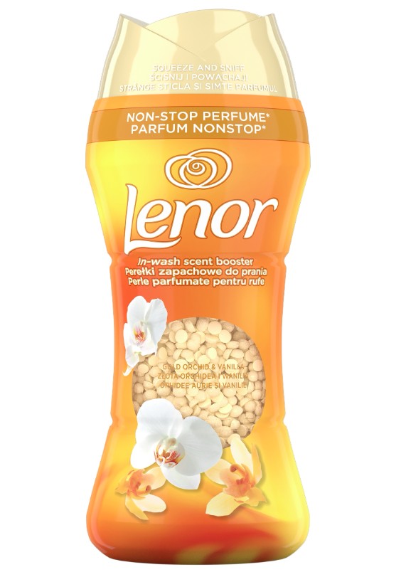 Lenor perełki zapachowe do prania 270g Złota Orchidea