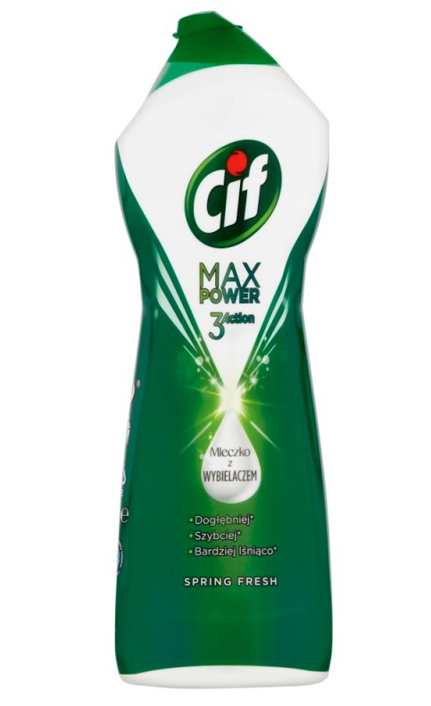 Mleczko Cif Max Power 1001g spring