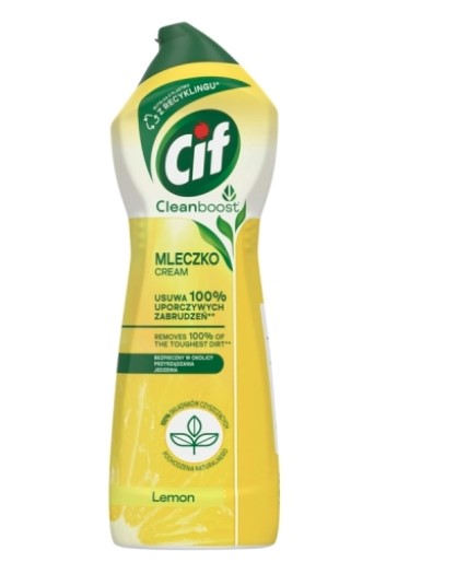 Mleczko do czyszcz. CIF 780ml LEMON