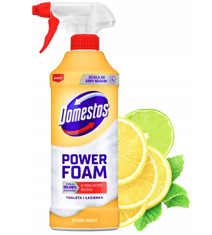 Domestos Power Foam 435ml Citrus