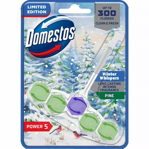 Domestos kostka do WC Power 50g Winter Whispers Pine