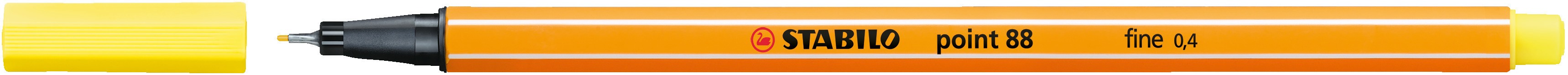 Cienkopis Stabilo Point żółty cytrynowy