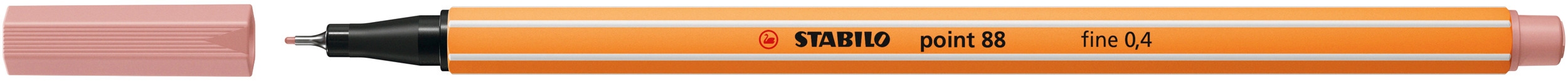 Cienkopis Stabilo Point 88/28 pudrowy róż