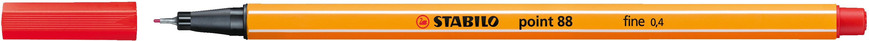 Cienkopis Stabilo Point czerwony