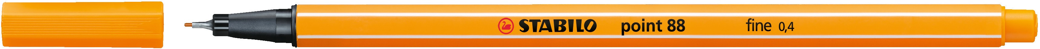Cienkopis Stabilo Point pomarańczowy