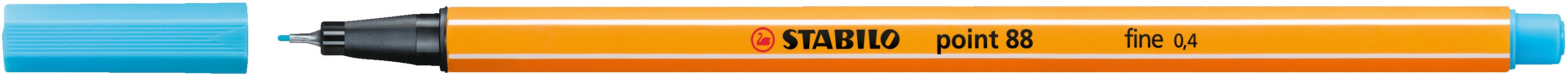 Cienkopis Stabilo Point lazurowy