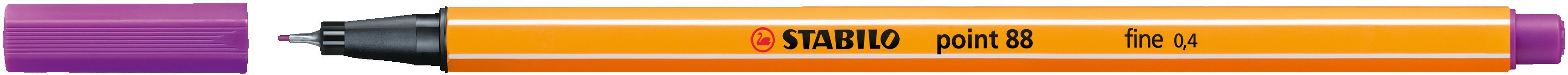 Cienkopis Stabilo Point lilowy