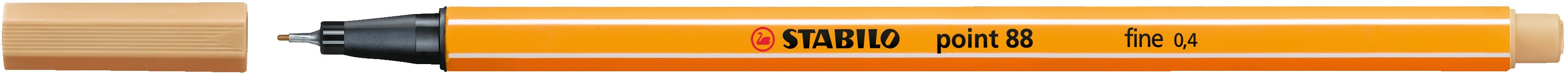 Cienkopis Stabilo Point beżowy jasny