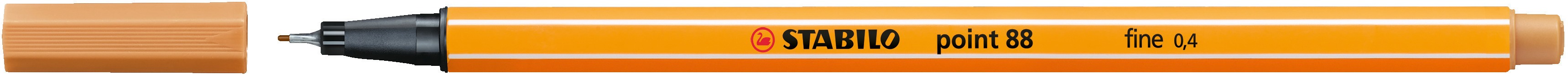 Cienkopis Stabilo Point beżowy