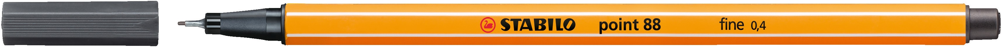 Cienkopis Stabilo Point szary zimny głęboki