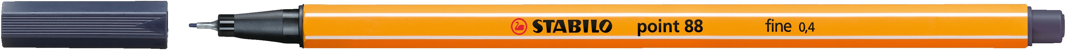 Cienkopis Stabilo Point szary Payne"a