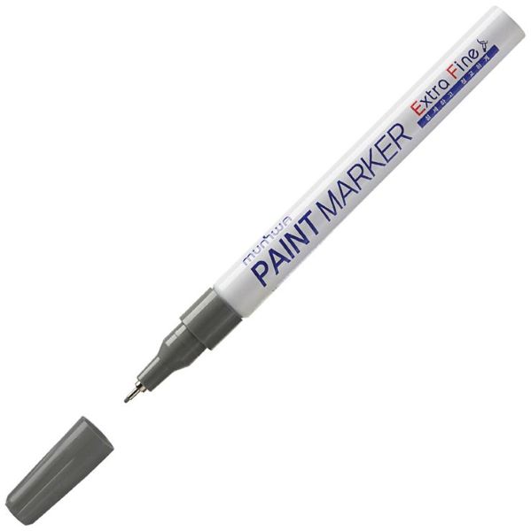 Marker olejowy MunHwa 1mm srebrny 260033