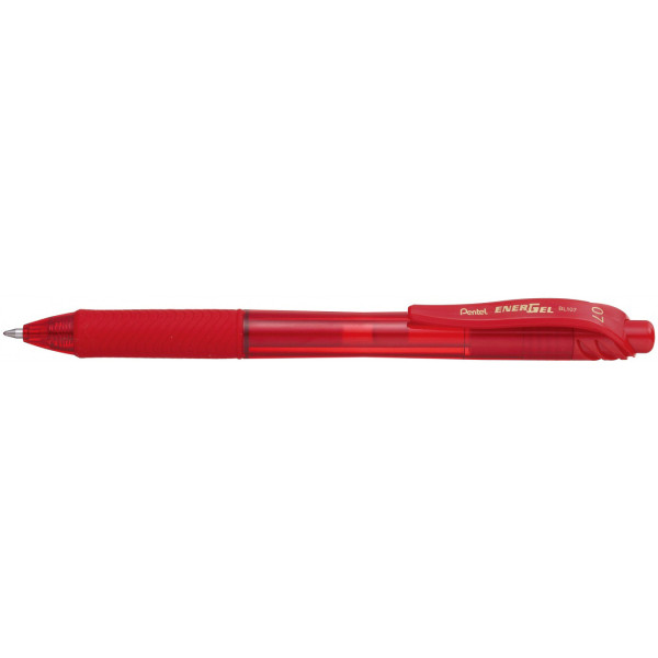 Pióro kulkowe Pentel Energel BL107 0,7mm czerwone