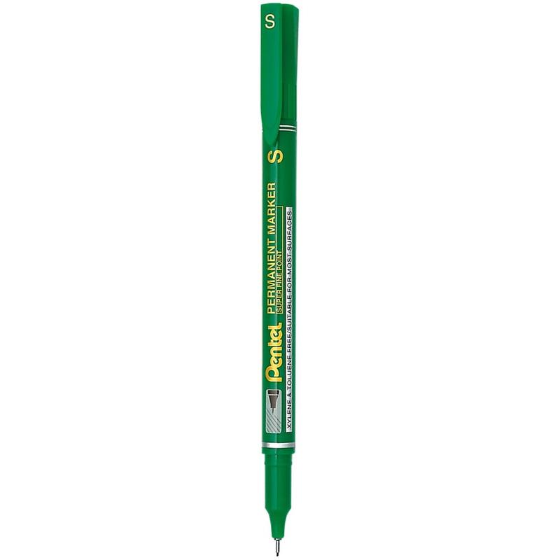 Foliopis Super Fine Point zielony (S) 0,4mm NFS410-D Pentel