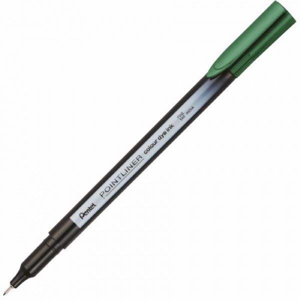 Cienkopis Pointliner Colour 0,4mm zielony Pentel S40-D