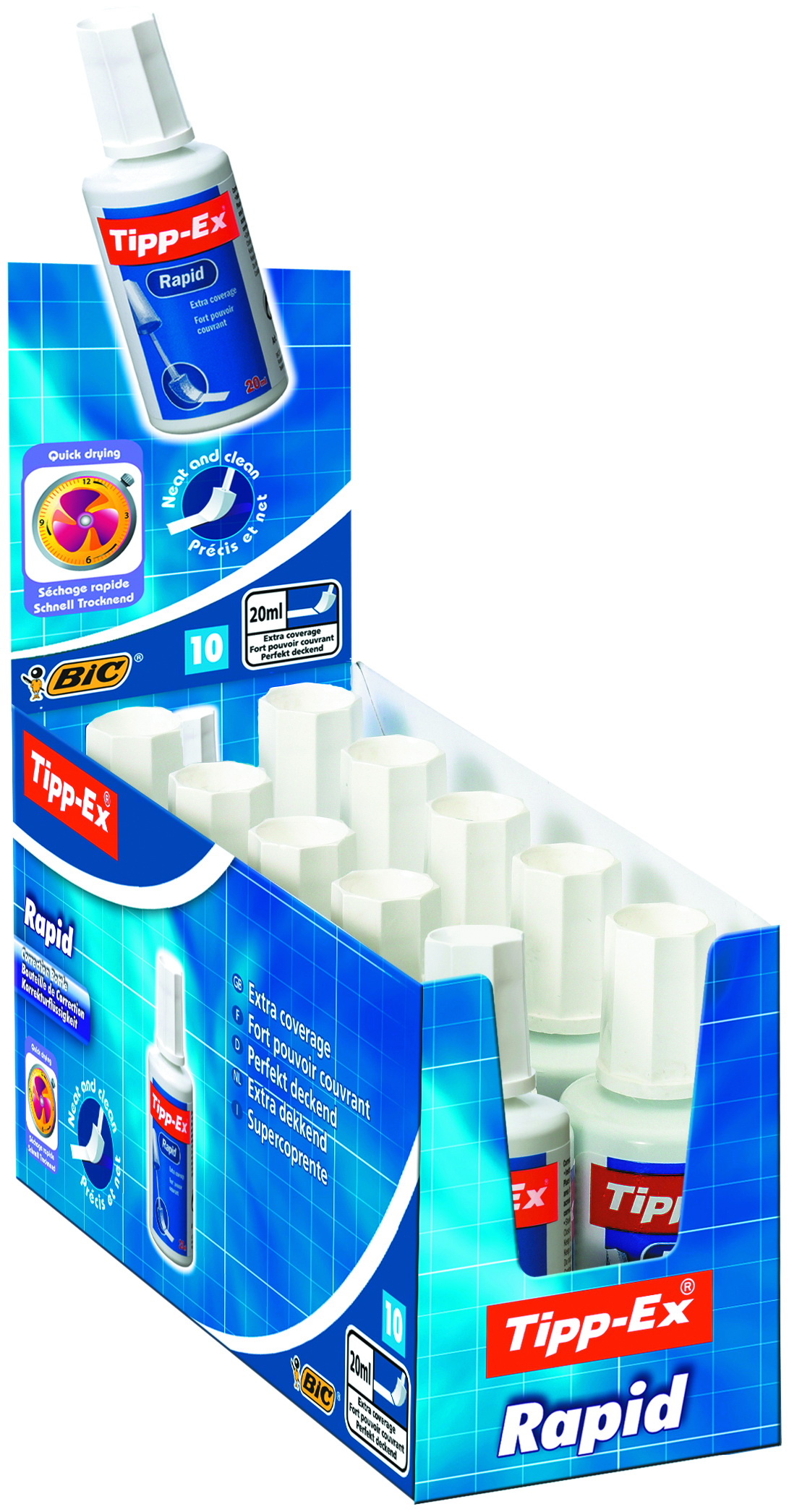 Korektor z gąbką Tipp-Ex Rapid 20ml