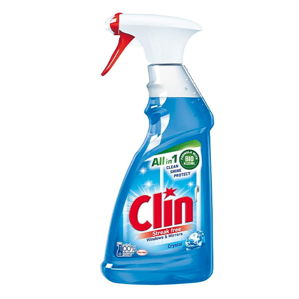 Płyn do szyb Clin 500ml  niebieski uniwersalny Crystal