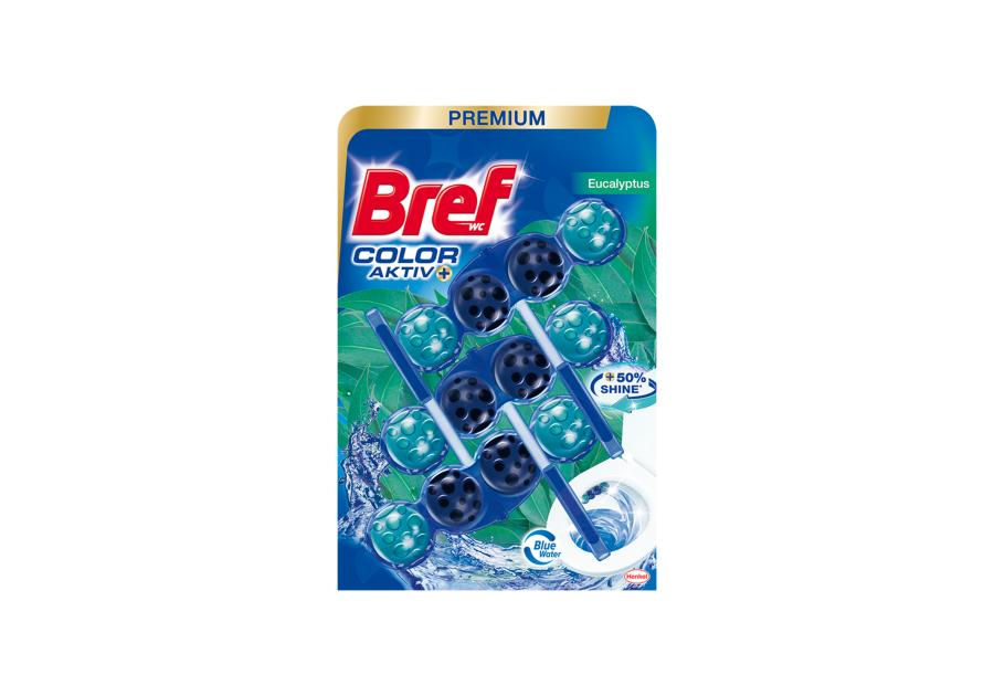 Bref WC Color Activ zawieszka kulki 3x50g Eucaliptus