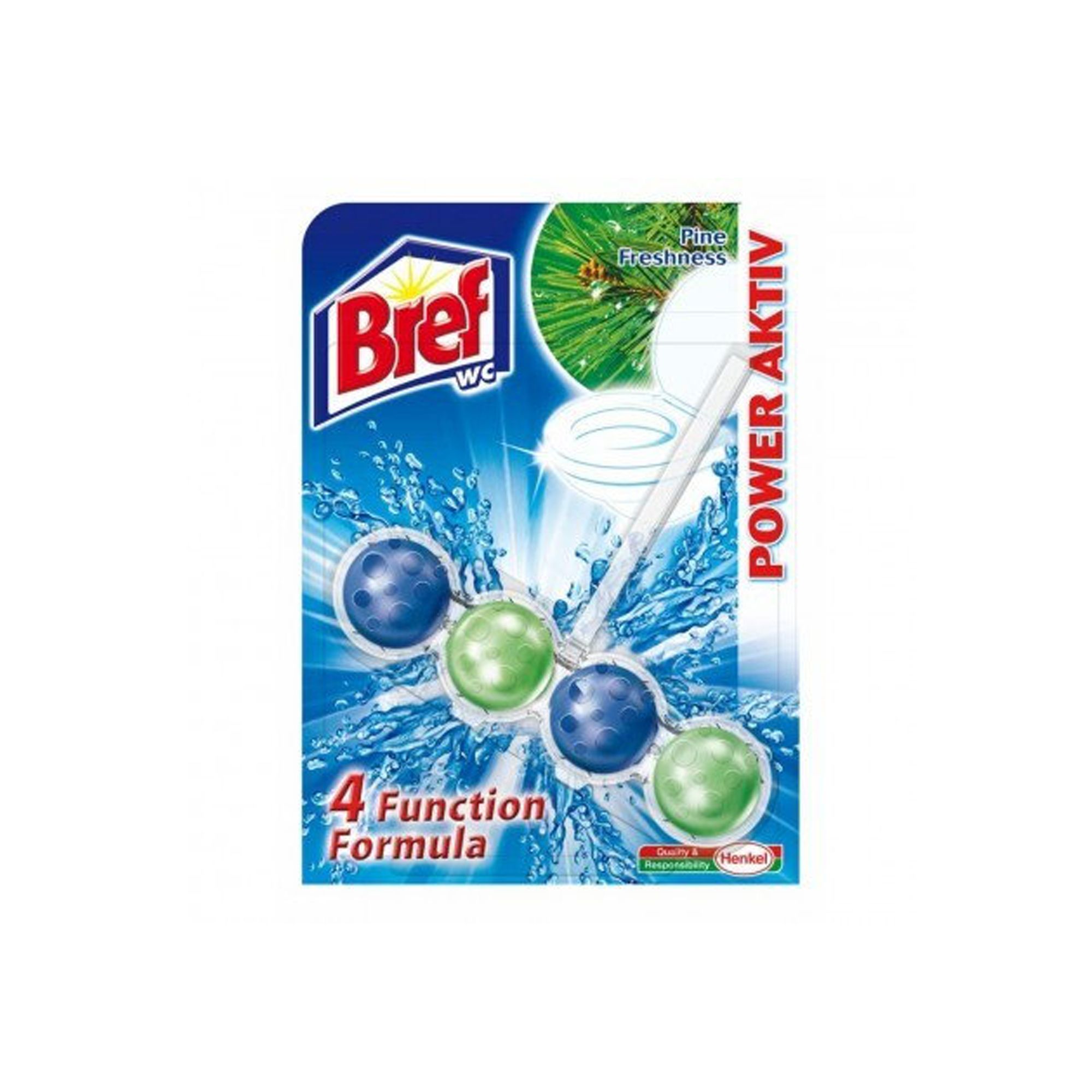 Wc Kulki Bref Power Active 50g Pine