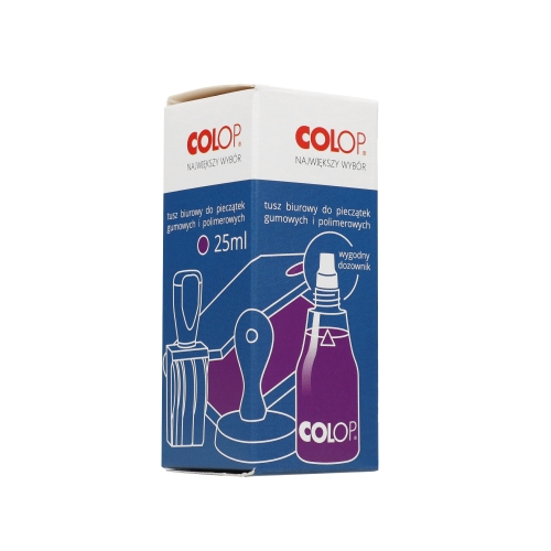 Tusz do st. Colop 25ml fiolet