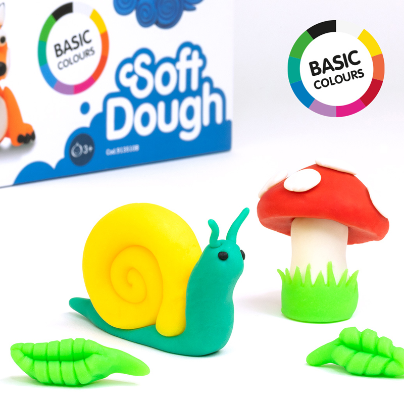 Ciastolina basic 10 kol x 85g Milan