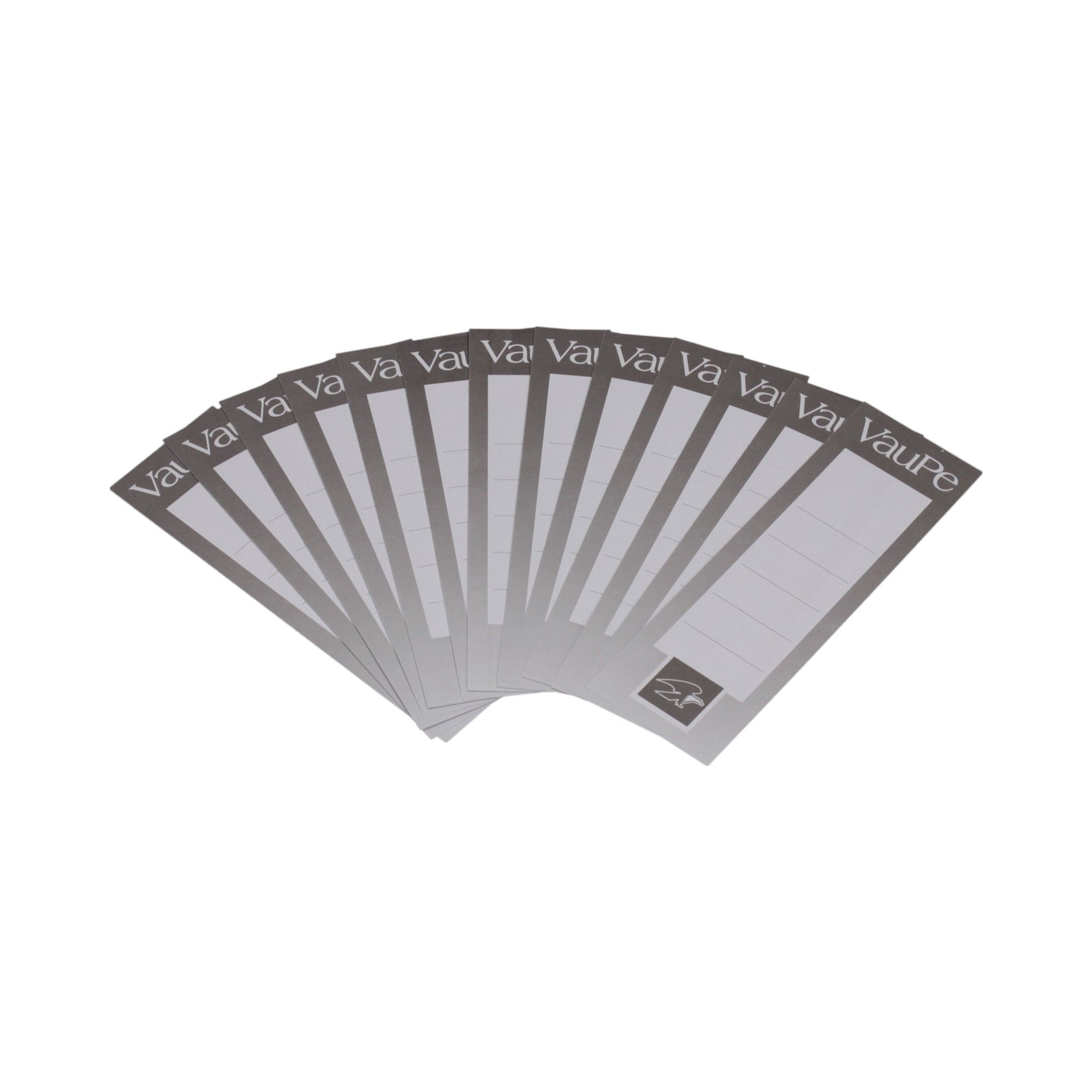 Etykieta wsuwana do segregatora 48x152mm VauPe 25 szt.