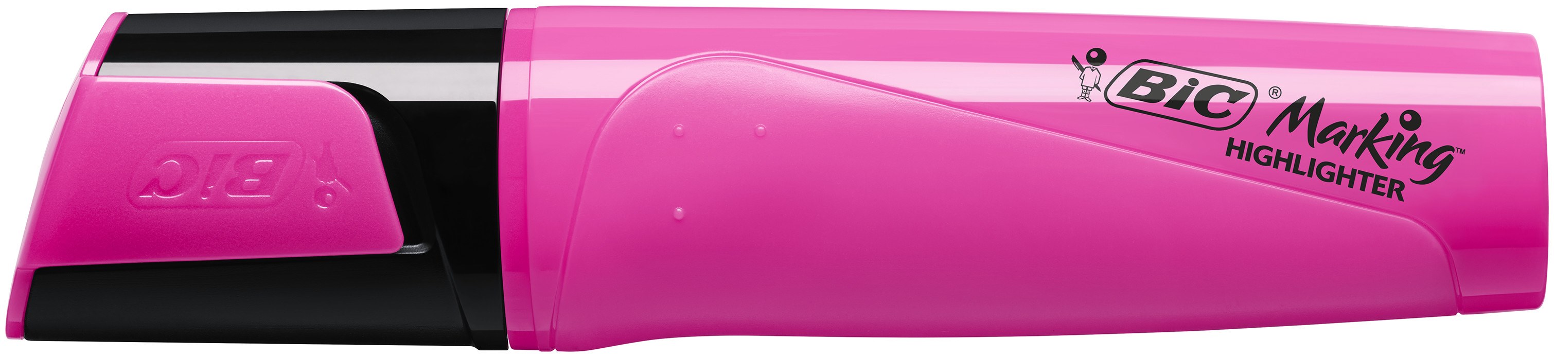Zakreślacz BIC Highlighter Flat 1szt. różowy