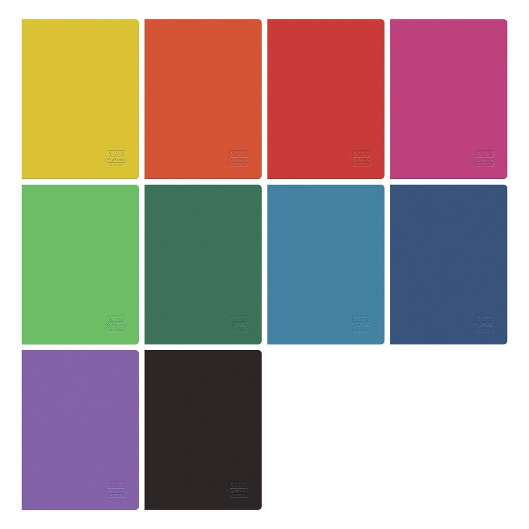Zeszyt A5/96k. kratka Rainbow Classic Collection Herlitz