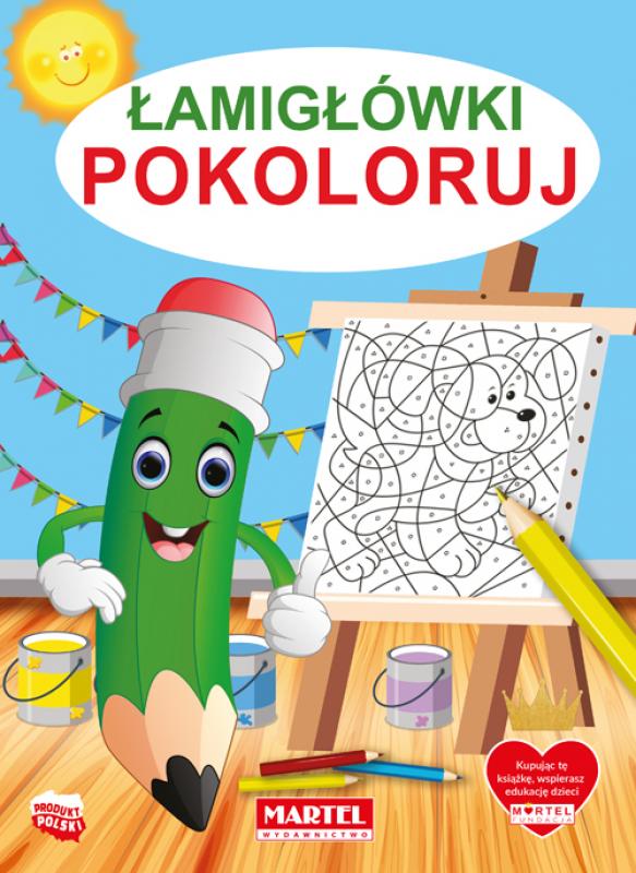 Łamigłówki - Pokoloruj Martel
