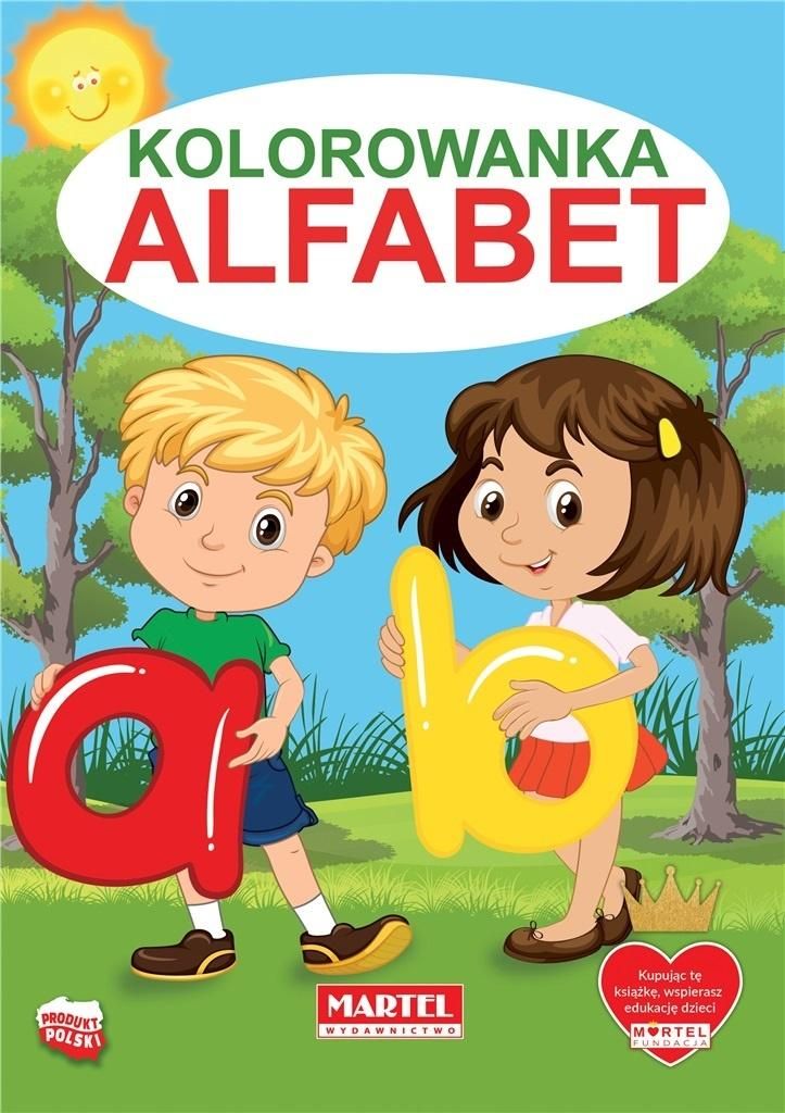 Kolorowanka Alfabet Martel
