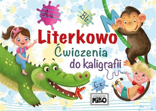 Literkowo - Ćwiczenia do kaligrafii  NIKO