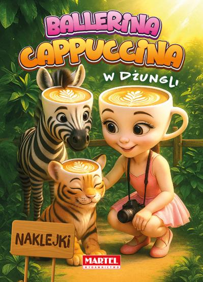 Ballerina Cappuccina W dżungli  z naklejkami Martel