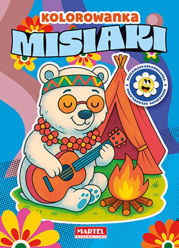 Kolorowanka hip Misiaki z naklejkami Martel