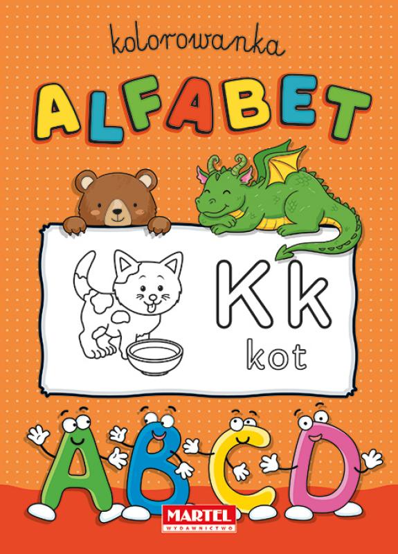 Kolorowanka Alfabet Martel